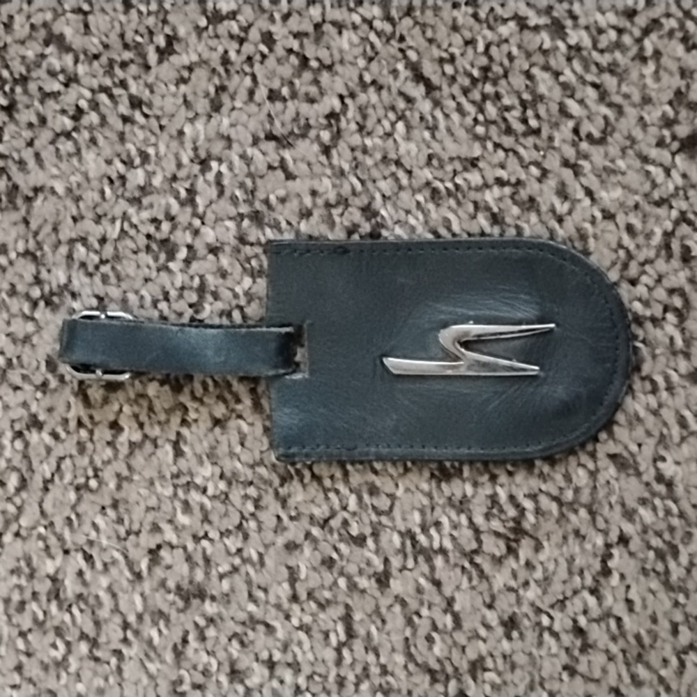 Hartmann Black luggage tag